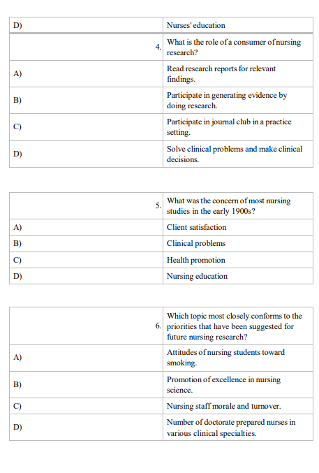 Test Bank for Polit & Beck’s Nursing Research: Generating and Assessing Evidence for Nursing Practice 12th Edition by Flanagan and Beck - Image 3
