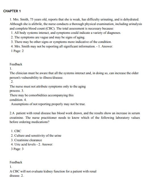 Test Bank Advanced Practice Nursing in the Care of Older Adults 3rd Edition Kennedy-Malone and Groenke-Duffy - Image 2